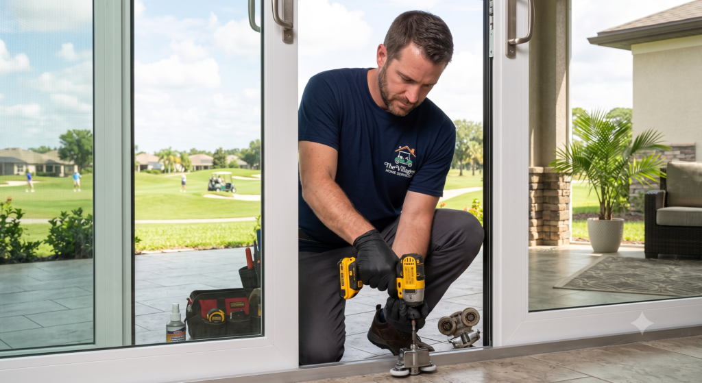 Lanai Sliding Door Roller Replacement The Villages