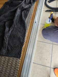 Sliding door track repair Ocala